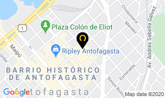 Mapa de Flota Barrios en Antofagasta