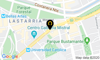 Mapa de Flute Service en Santiago