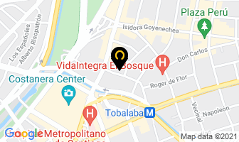 Mapa de Food Service Management Software Chile S.a. en Las Condes