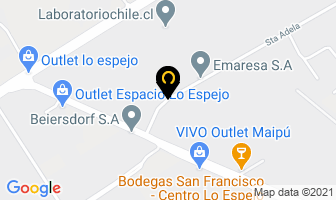 Mapa de Framec Latina S.a. en Maipú
