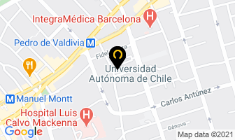 Mapa de Franco Sanguinetti Asociados en Santiago