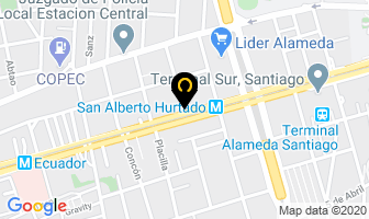 Mapa de Frenos GuzmÁn en Santiago