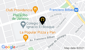 Mapa de Friopac S.a. en Providencia