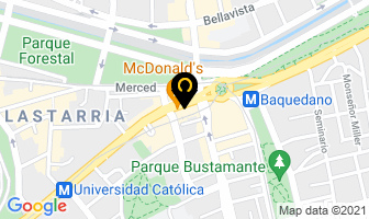 Mapa de Fuente Alemana en Santiago