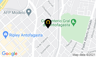 Mapa de Fuentes Y Cia. Ltda. en Antofagasta
