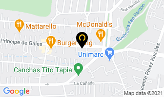 Mapa de Fuenzalida Propiedades en Santiago