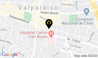 Mapa de Funerales Severino en Valparaíso