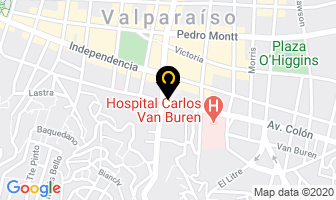Mapa de Funerales Vida Eterna en Valparaíso