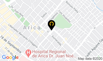Mapa de Funeraria El Nazareno en Arica