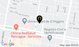 Mapa de Funeraria Riquelme en Rancagua