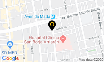 Mapa de Funeraria Santa Isabel en Santiago