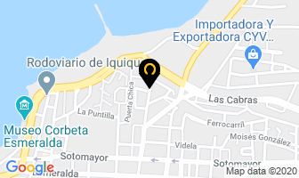Mapa de G Y G Thomas Ltda. en Iquique