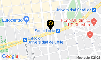 Mapa de Galesa Comercial en Santiago