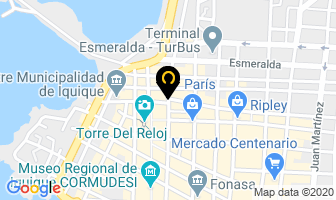 Mapa de GarcÍa Arquitectos en Iquique