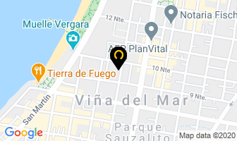 Mapa de Gas Valpo en Viña del Mar