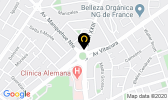 Mapa de Geraldine Restaurant Y Eventos en Santiago