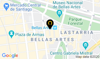 Mapa de Gestiplus Chile Spa en Santiago
