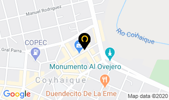 Mapa de Gimnasio Altis Fitness en Coyhaique