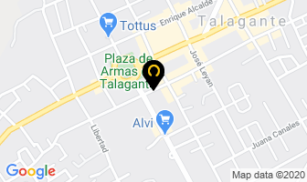 Mapa de Gimnasio Dougs Gym Acondicionamiento Físico Talagante en Talagante