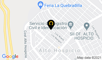 Mapa de Gmo Metales en Iquique