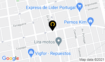 Mapa de Goma Stop en Santiago