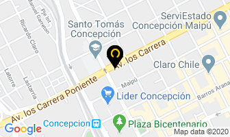 Mapa de Greta Publicidad en Concepción
