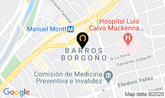 Mapa de Grupo Incorp en Providencia