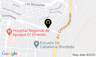 Mapa de Gs IngenierÍa en Iquique