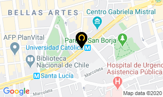 Mapa de Hch Conectividad Y Redes Ltda. en Santiago
