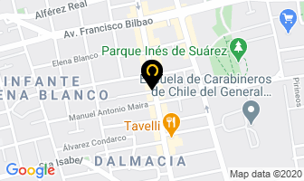 Mapa de Hipersandwich en Santiago