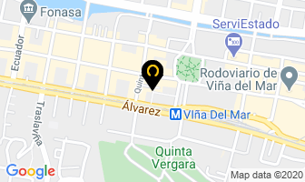 Mapa de Hostal Cousiño en Viña del Mar