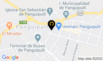 Mapa de Hostal Génesis en Panguipulli