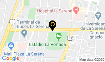 Mapa de Hostal “La Familia” en La Serena