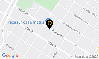 Mapa de Hostal Parediso en Punta Arenas