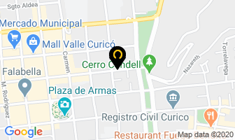 Mapa de Hostal Pehuen en Curicó