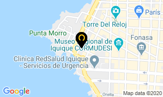 Mapa de Hotel Bellavista en Iquique