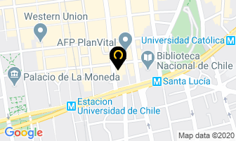 Mapa de Hotel Galerias en Santiago