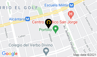Mapa de Hotel Leonardo Da Vinci en Las Condes