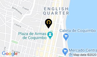 Mapa de Hotel Liverpool en Coquimbo