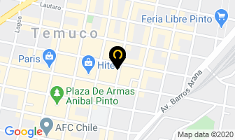 Mapa de Hotel Nicolas en Temuco