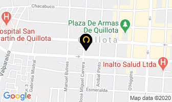 Mapa de Hotel Palmeras en Quillota