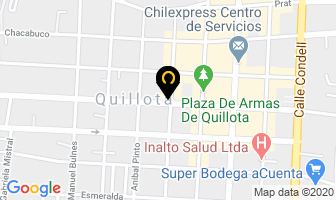 Mapa de Hotel Piazza Spagna en Quillota