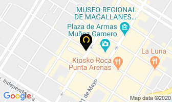 Mapa de Hotel Plaza en Punta Arenas