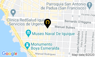 Mapa de Hotel Restaurant Pekin en Iquique