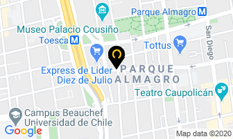Mapa de Hugo Tagle Shiell S.a. en Santiago