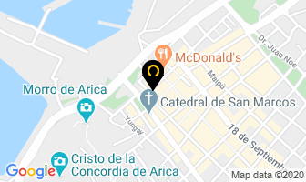 Mapa de Ian Taylor & Co en Arica