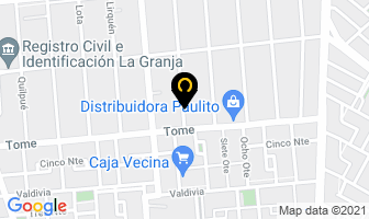 Mapa de I.c.v. Ltda. en Santiago