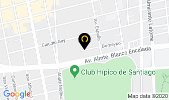 Mapa de Idapi en Santiago