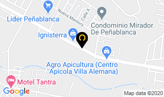 Mapa de Ignisterra en Villa Alemana