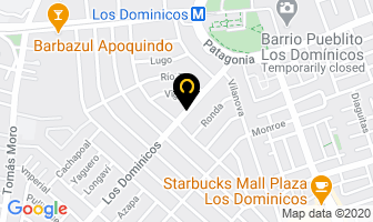 Mapa de Ikao Sushi en Las Condes